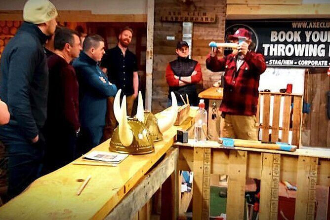 Axe Throwing Open Session (Dublin) 1hr - Practice throws and the casual high-score competition
