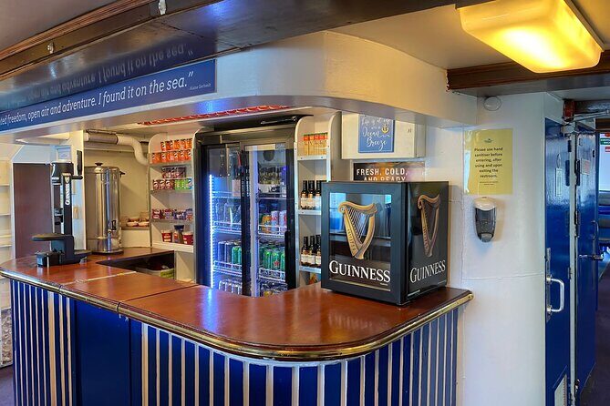 Boat Trip from Howth to Dun Laoghaire - Onboard setup: Wi‑Fi, restroom, and the snack bar reality
