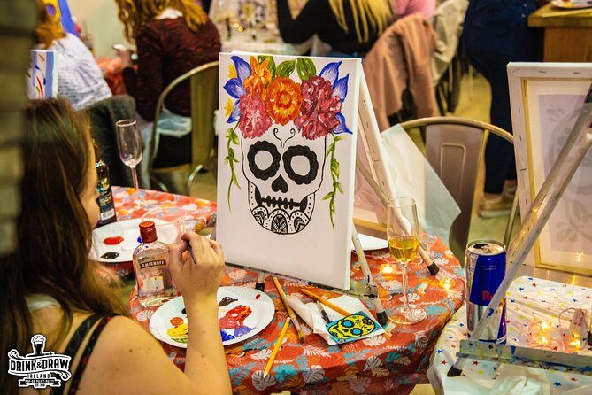 Drink & Draw: Paint A Masterpiece - Who This Works For (Solo, Couples, and First-Time Artists)