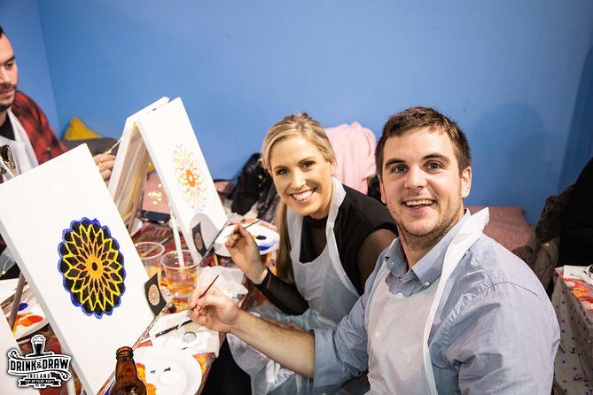 Drink & Draw: Paint A Masterpiece - Canvases, Aprons, Paint: Why the Setup Feels Like Value