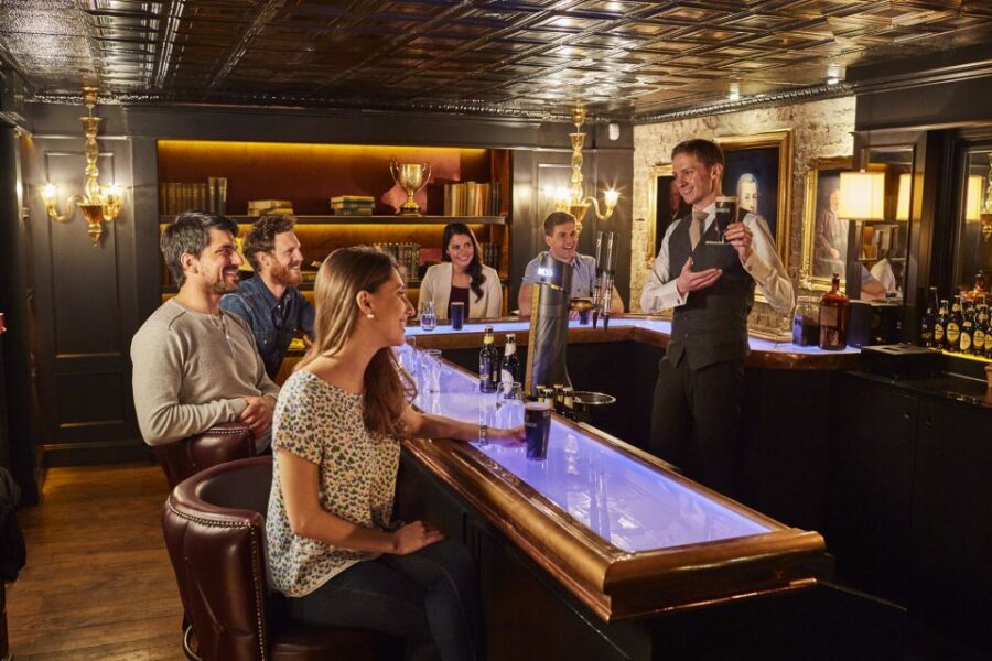 Dublin: Guinness Storehouse Ticket & Hop-on Hop-off Bus Tour - The Pint Experience: Fresh Pour, Alcohol and Non-Alcohol Options