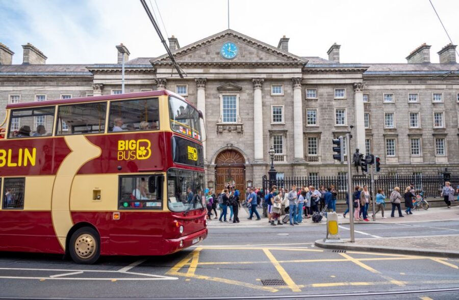 Dublin: Jameson Whiskey Distillery & Hop-on Hop-off Bus Tour - Hop-on hop-off bus: the fast way to connect Dublin’s big sights