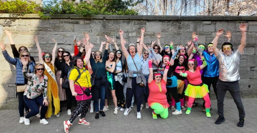 Dublin: Silent Disco Walking Tour - Your host: Gary and Nara’s performer energy