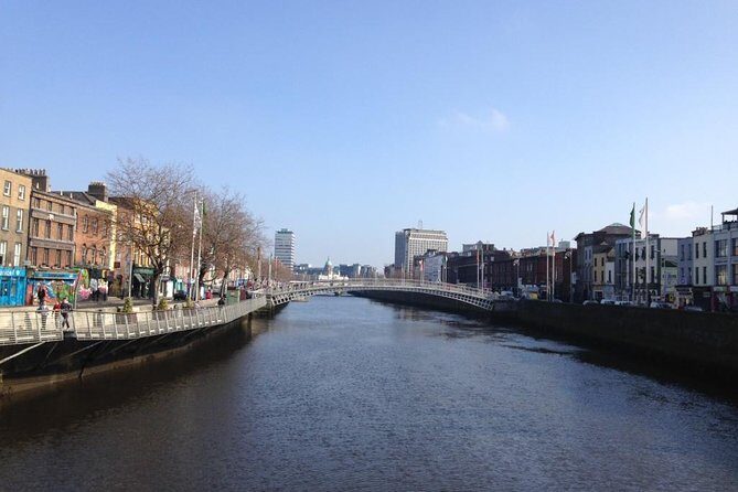 Private Driver Guided Tour of Dublin - Halfpenny Bridge and Georgian Dublin: the city you can feel