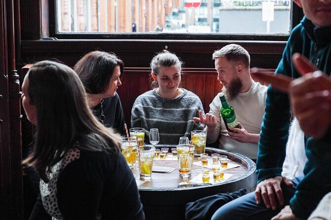 Sip and Stroll Whiskey History Walking Tour in Dublin - Meeting at Pearse Lyons and what the small-group format changes